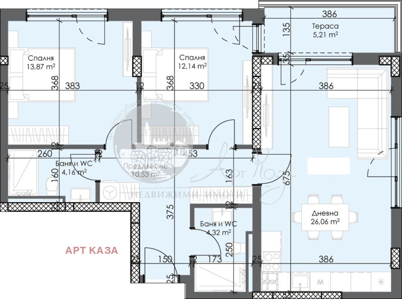 Продава  3-стаен град Пловдив , Тракия , 108 кв.м | 18763395 - изображение [2]