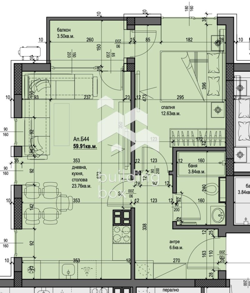 Te koop  1 slaapkamer Plovdiv , Christo Smirnenski , 74 m² | 87870711 - afbeelding [8]