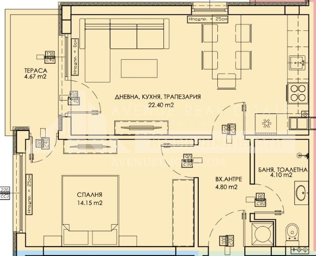 Продава 2-СТАЕН, гр. Пловдив, Отдих и култура, снимка 2 - Апартаменти - 53460712