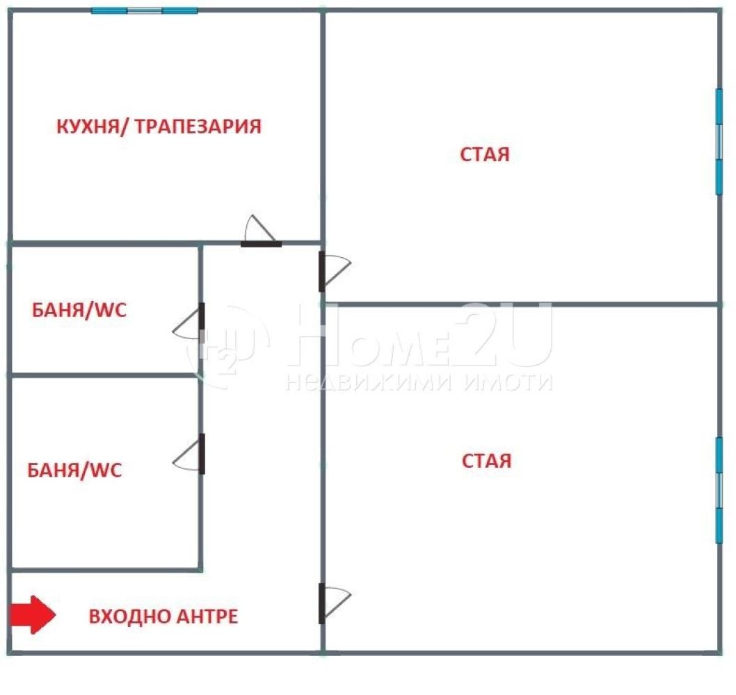 Продава 3-СТАЕН, гр. София, Център, снимка 2 - Апартаменти - 54765514