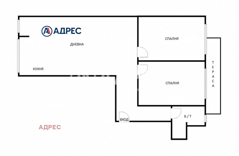Продава 3-СТАЕН, гр. Варна, Чаталджа, снимка 2 - Апартаменти - 51987064