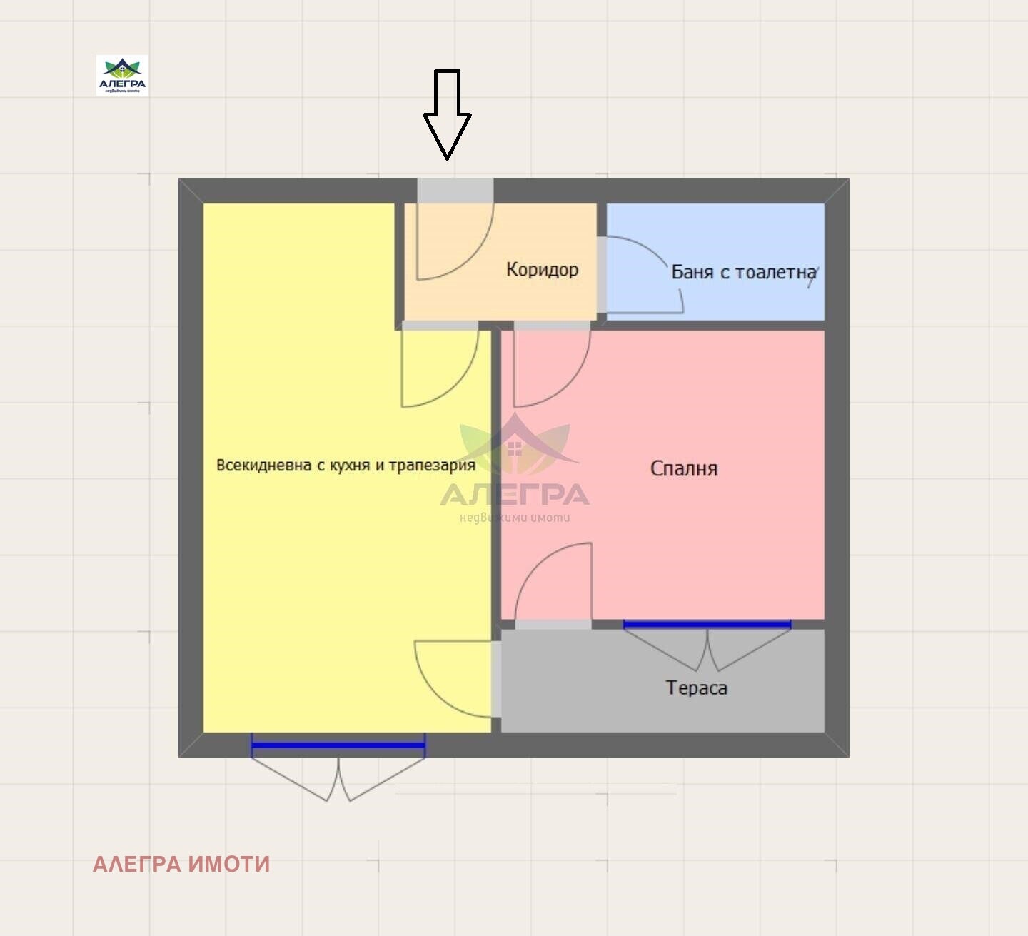Продава 2-СТАЕН, гр. Пазарджик, Промишлена зона, снимка 2 - Апартаменти - 51823053