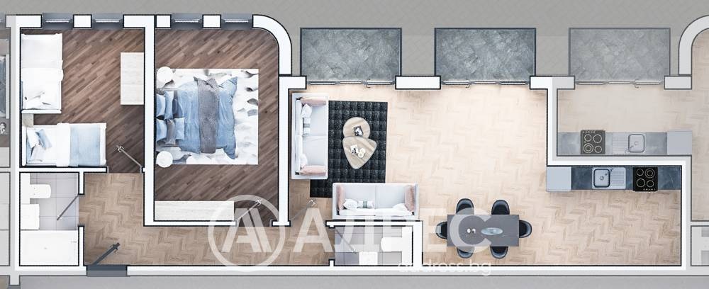 Продава 3-СТАЕН, гр. София, Зона Б-19