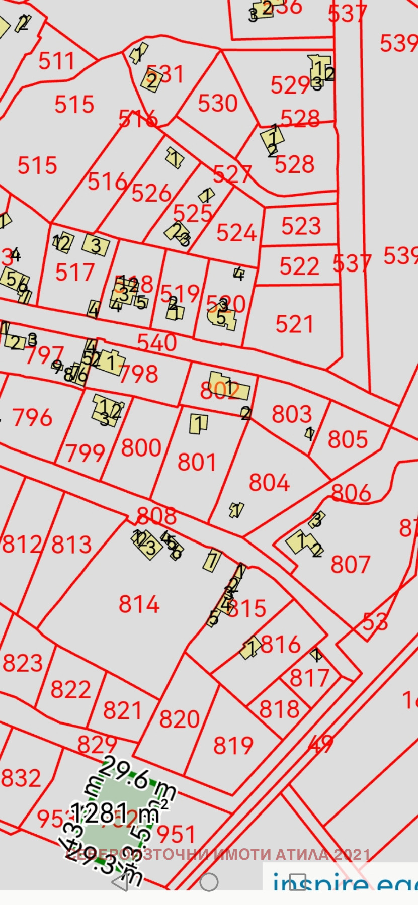 Продава ПАРЦЕЛ, гр. Варна, с. Константиново, снимка 2 - Парцели - 56261999