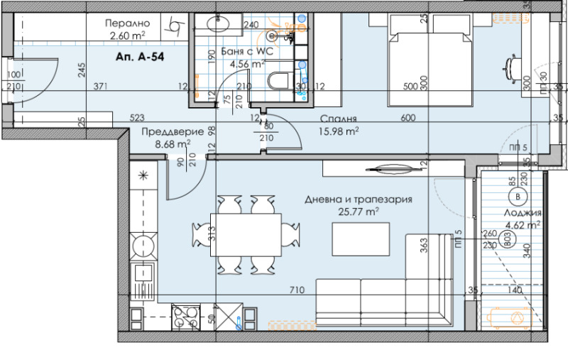 Продава 2-СТАЕН, гр. Пловдив, Кършияка, снимка 3 - Апартаменти - 52639677