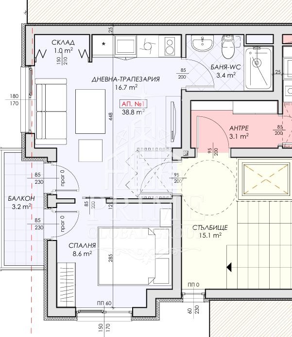 Продава 2-СТАЕН, гр. Несебър, област Бургас, снимка 2 - Апартаменти - 54224256