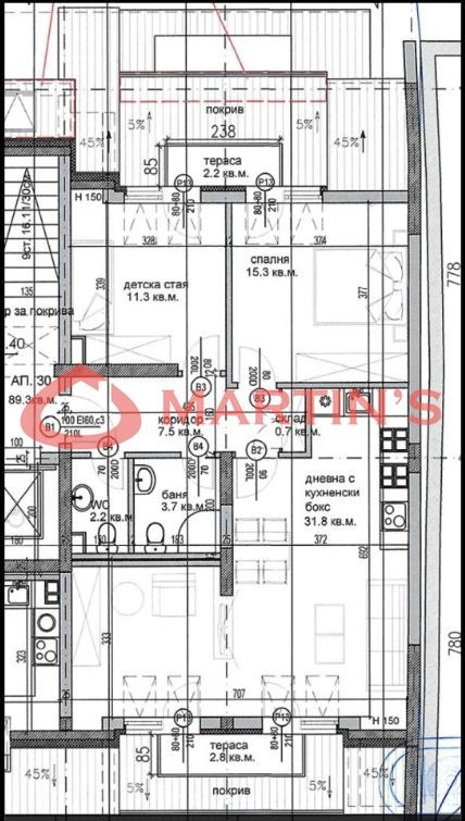 Продава 3-СТАЕН, гр. София, Зона Б-19, снимка 6 - Апартаменти - 54135988