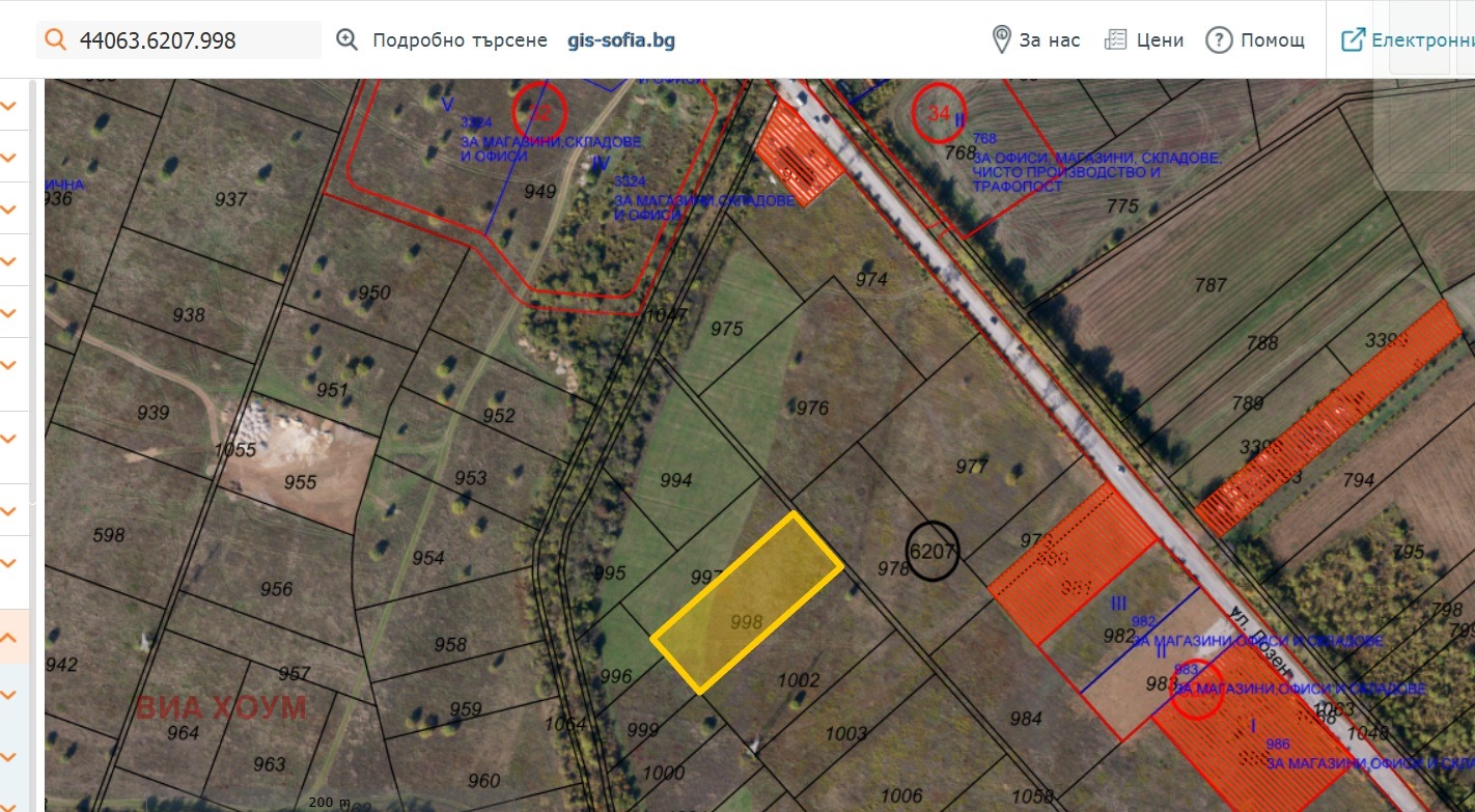 Продава ПАРЦЕЛ, гр. София, с. Лозен, снимка 2 - Парцели - 54147484
