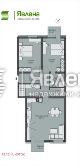 Продава 3-СТАЕН, гр. София, Красно село, снимка 10 - Aпартаменти - 48201589