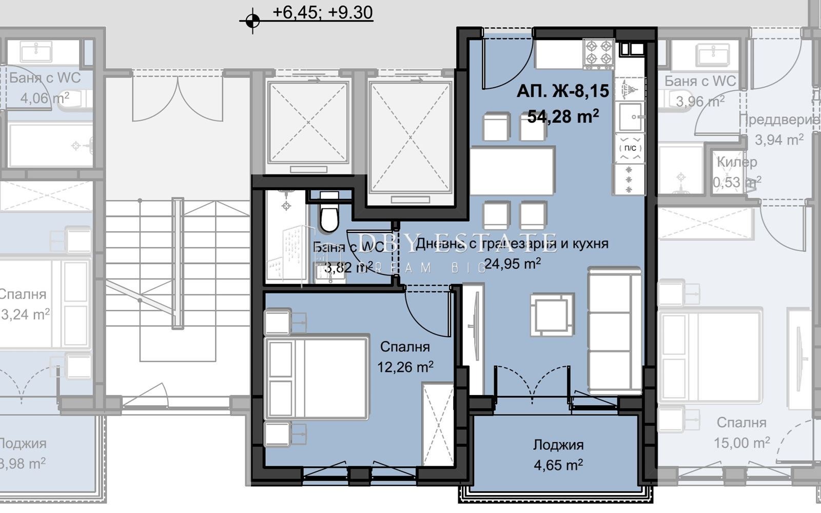 Продава 2-СТАЕН, гр. Пловдив, Христо Смирненски, снимка 2 - Апартаменти - 53705869