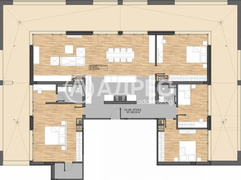 Myytävänä  3+ makuuhuone Sofia , Bojana , 244 neliömetriä | 63395311 - kuva [3]
