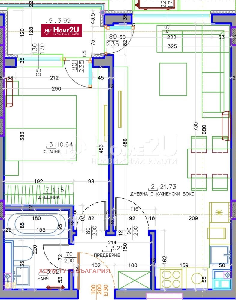 Продава 2-СТАЕН, гр. София, Малинова долина, снимка 9 - Апартаменти - 54953512
