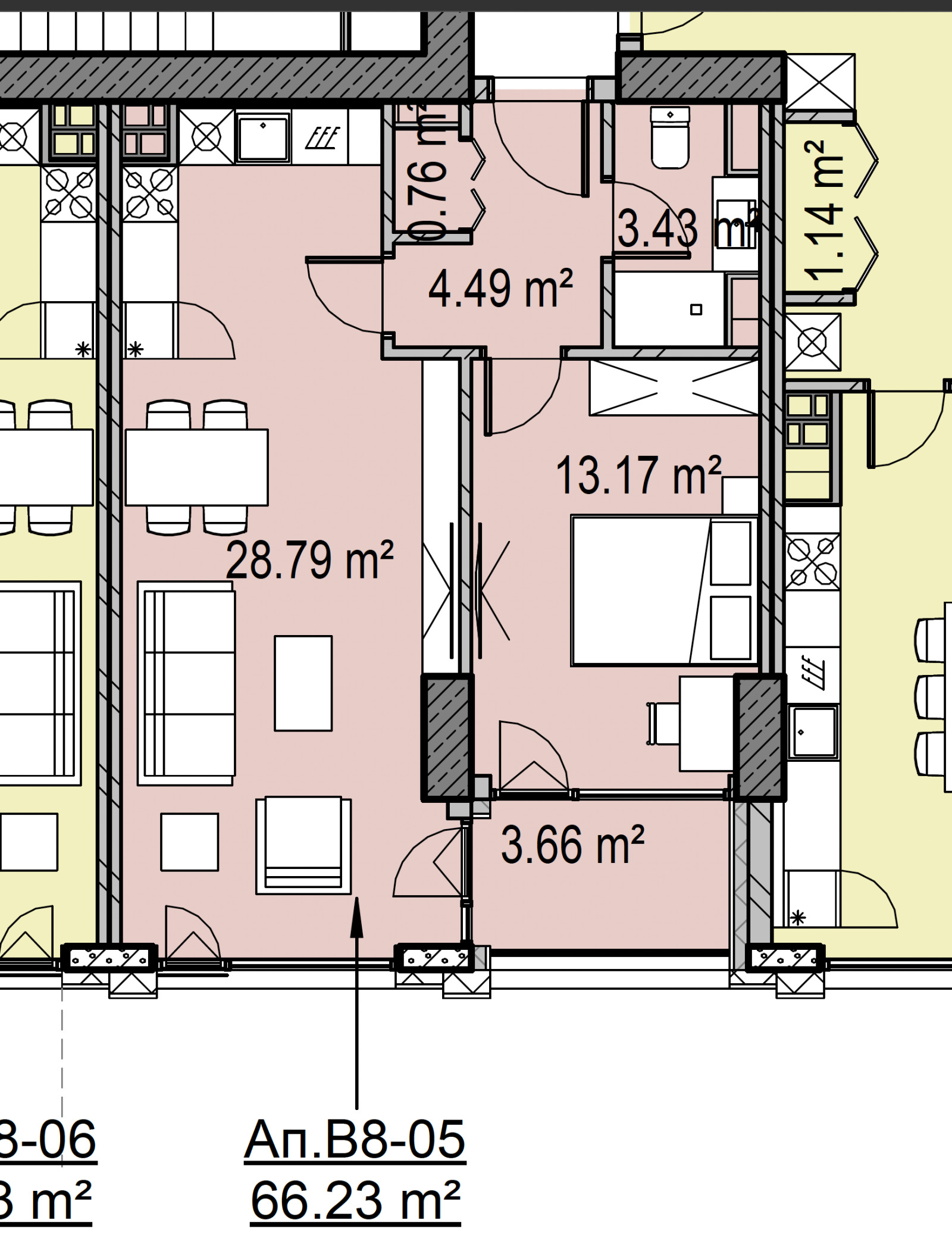 Продава 3-СТАЕН, гр. София, Дружба 1, снимка 2 - Апартаменти - 54209600