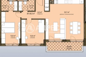 3-СТАЕН, 116 m2
