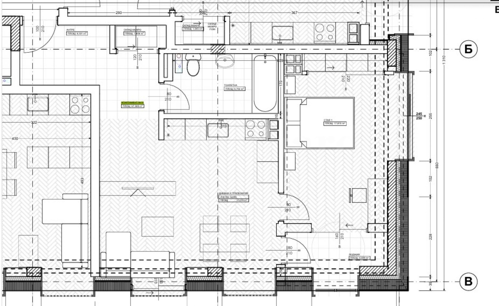 Продава 2-СТАЕН, гр. София, Кръстова вада, снимка 2 - Апартаменти - 54614640
