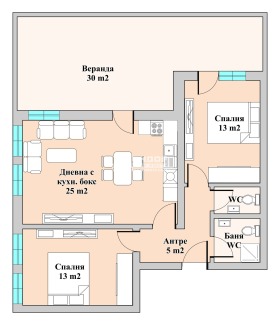 2 bedroom Proslav, Plovdiv 2