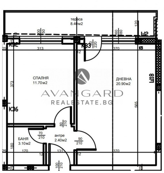 Til salg  1 soveværelse Plovdiv , Trakiya , 62 kvm | 13384103 - billede [5]