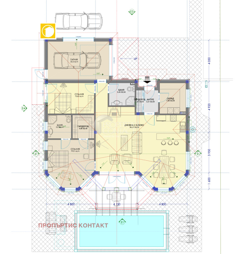 Продава  Къща област Бургас , к.к. Слънчев бряг , 170 кв.м | 29423007 - изображение [9]