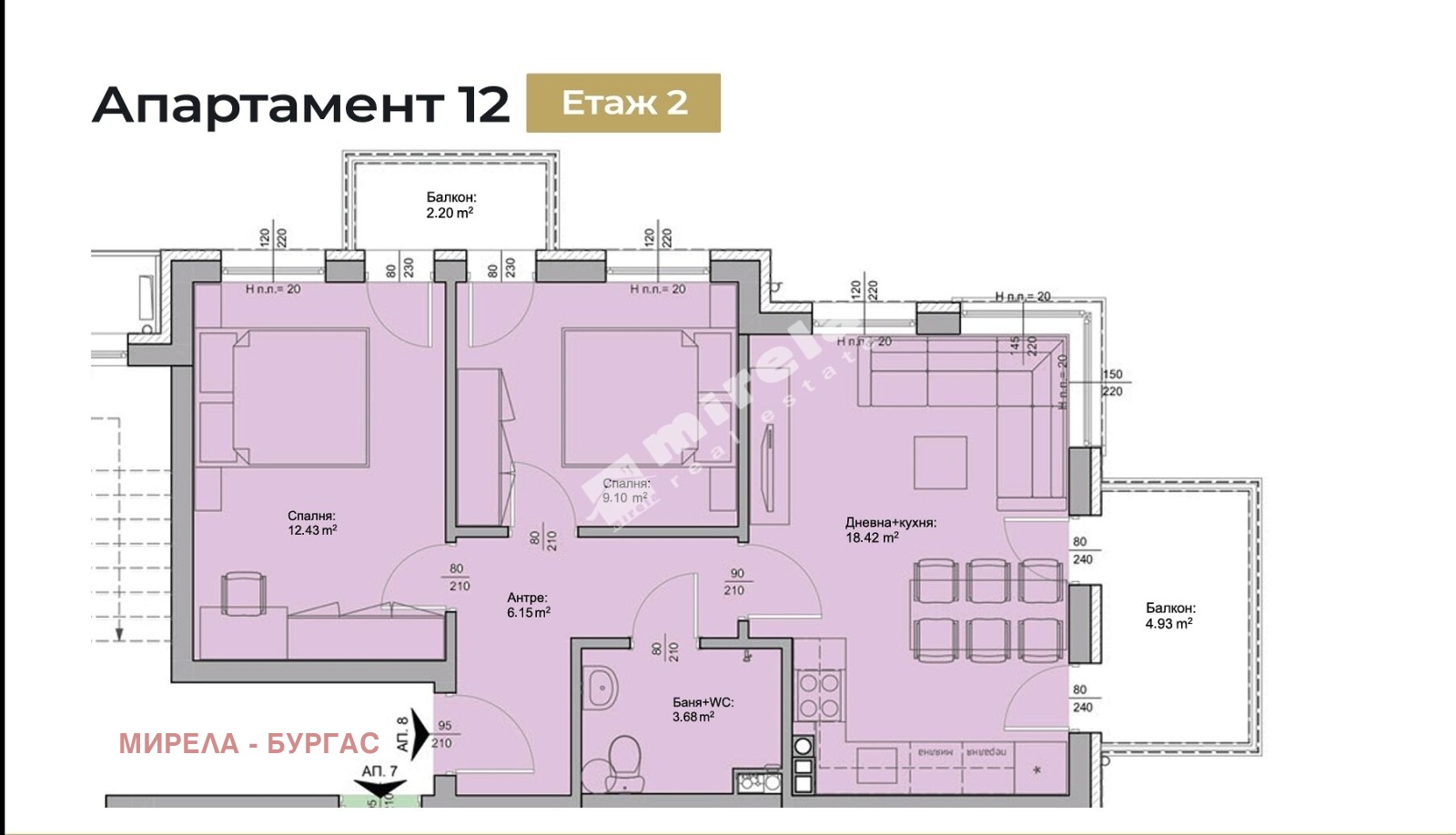Продава 3-СТАЕН, гр. Черноморец, област Бургас