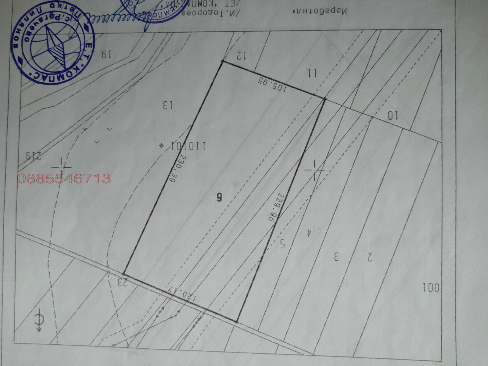 Продава ЗЕМЕДЕЛСКА ЗЕМЯ, с. Кранево, област Добрич, снимка 2 - Земеделска земя - 54367677