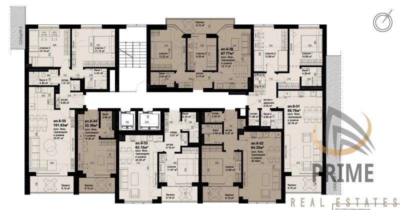 Продава 3-СТАЕН, гр. Бургас, област Бургас, снимка 3 - Апартаменти - 51970552