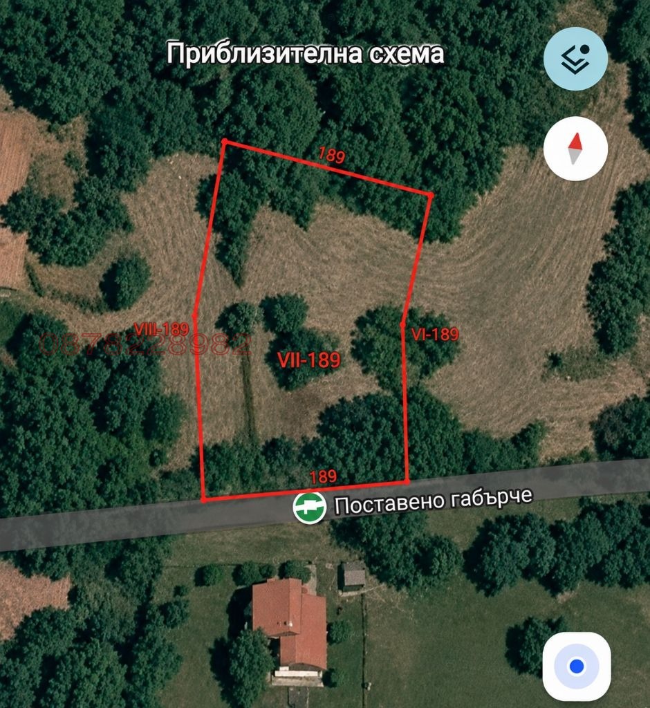 Продава ПАРЦЕЛ, с. Мургаш, област София област, снимка 3 - Парцели - 56146071