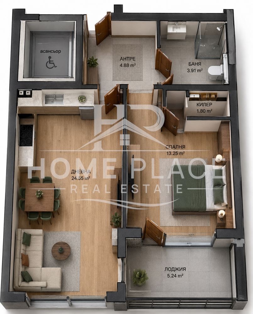 Продава 2-СТАЕН, гр. Варна, Възраждане 4, снимка 8 - Апартаменти - 54589050