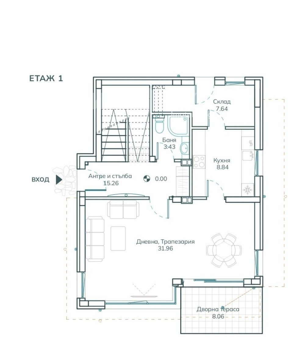 Продава КЪЩА, гр. София, с. Бистрица, снимка 3 - Къщи - 54993956