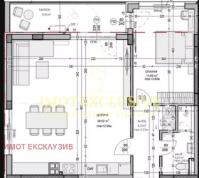 2 Schlafzimmer Ostromila, Plowdiw