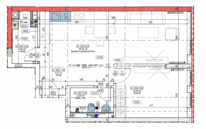 Eladó  1 hálószoba Sofia , Manastirski livadi , 70 négyzetméter | 90319798 - kép [4]