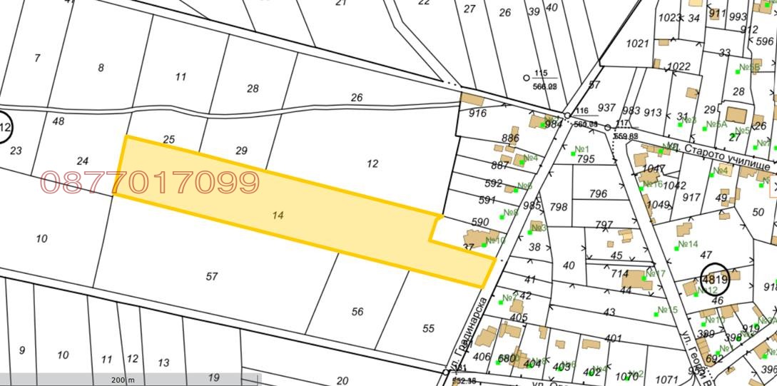 Продава ПАРЦЕЛ, гр. София, с. Доброславци, снимка 3 - Парцели - 54600658