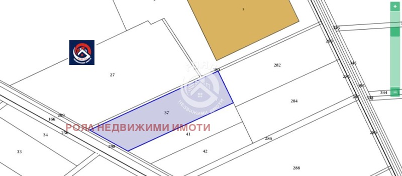 Продава ПАРЦЕЛ, с. Радиново, област Пловдив, снимка 1 - Парцели - 46837531