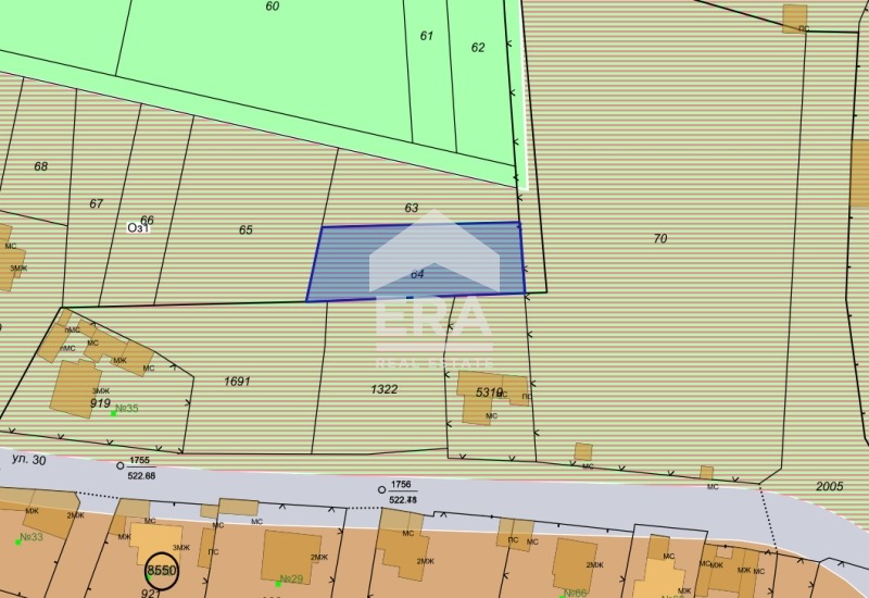 Продава ПАРЦЕЛ, гр. София, Враждебна, снимка 3 - Парцели - 56354449