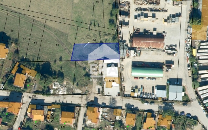 Продава ПАРЦЕЛ, гр. София, Враждебна, снимка 2 - Парцели - 56354449