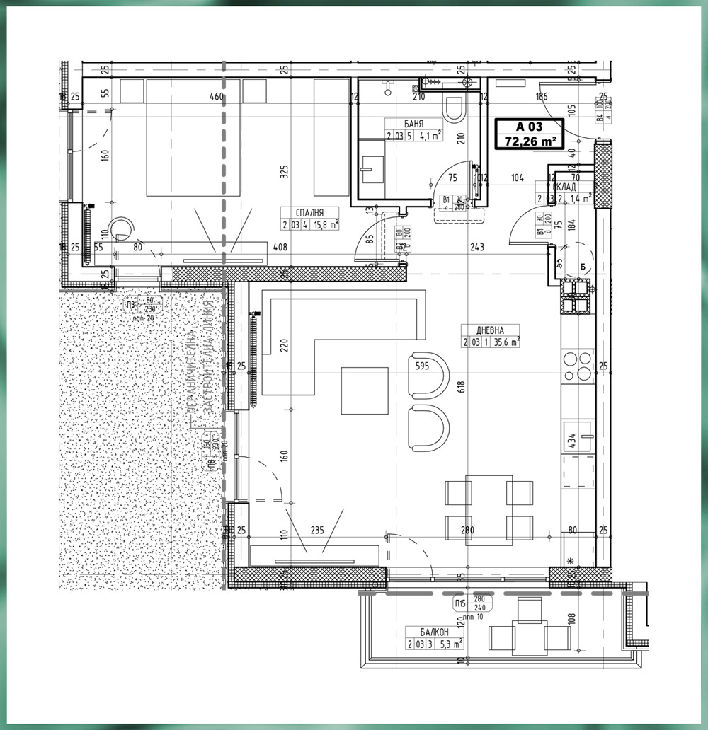 Продава 2-СТАЕН, гр. София, Център, снимка 2 - Апартаменти - 53972944