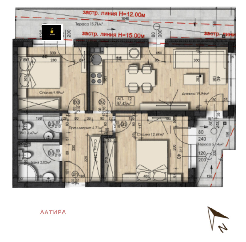 Продава 3-СТАЕН, град София, Студентски град • 244344 € • 39796123 — Holmes.bg