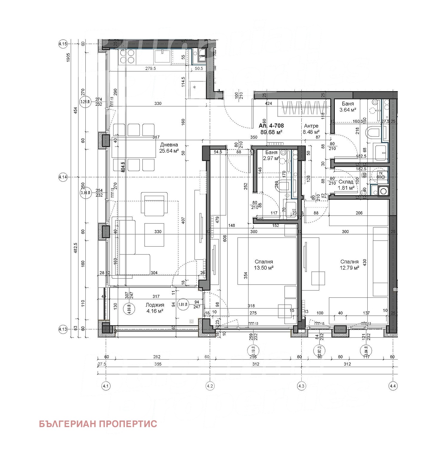 Продава 3-СТАЕН, гр. Костинброд, област София област, снимка 17 - Апартаменти - 55465117