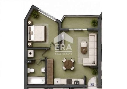 Продава 2-СТАЕН, гр. Бяла, област Варна, снимка 4 - Апартаменти - 54954852