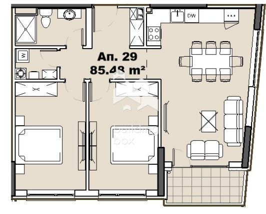 Eladó  2 hálószobás Sofia , Knjazsevo , 102 négyzetméter | 71259966 - kép [12]
