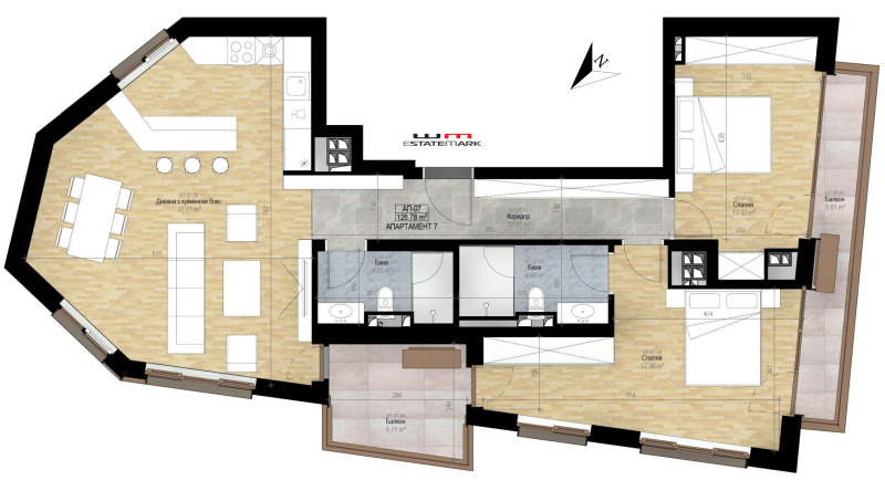 Продава  3-стаен град София , Лозенец , 156 кв.м | 95551979 - изображение [14]