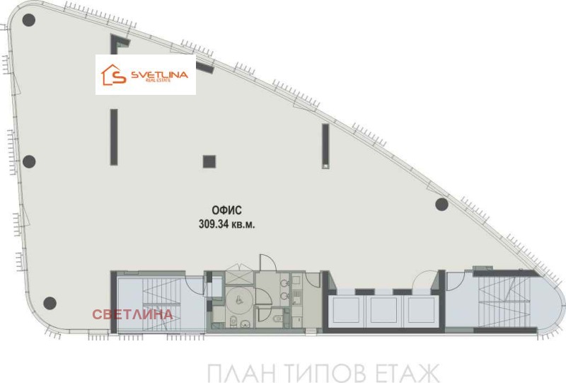 Продава  Офис град София , Манастирски ливади , 396 кв.м | 30735687 - изображение [7]