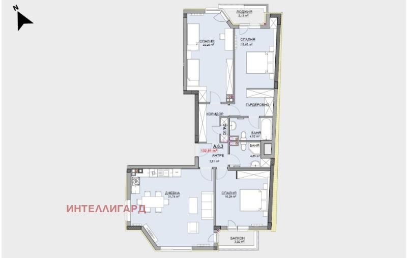 Satılık  3 yatak odası Sofia , Krasno selo , 159 metrekare | 48055917 - görüntü [9]