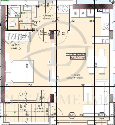 Продава 2-СТАЕН, гр. Пловдив, Тракия, снимка 2 - Апартаменти - 52820317