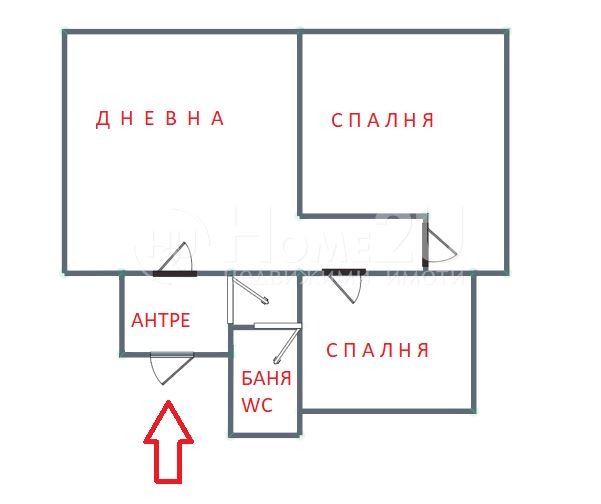 Na prodej  2 ložnice Sofia , Centar , 58 m2 | 53754166 - obraz [13]