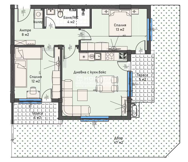 Продава 3-СТАЕН, гр. Пловдив, Кършияка, снимка 4 - Апартаменти - 52814788
