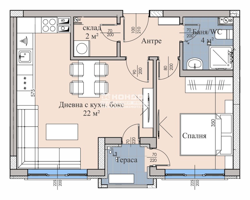 Продава 2-СТАЕН, гр. Пловдив, Въстанически, снимка 3 - Aпартаменти - 44544920