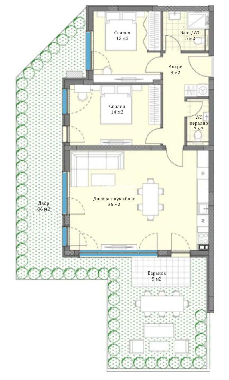 Продава  3-стаен град Пловдив , Остромила , 172 кв.м | 86045594 - изображение [2]