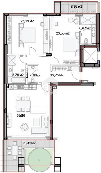 Продава 3-СТАЕН, гр. Варна, к.к. Слънчев ден, снимка 7 - Aпартаменти - 49460692