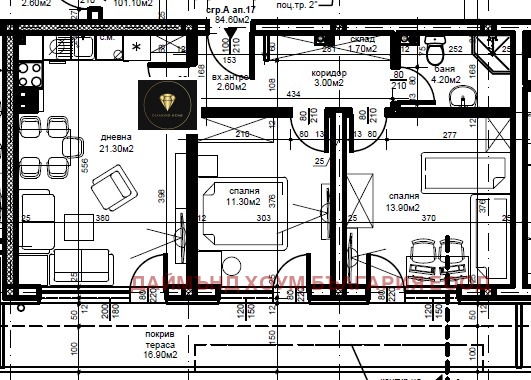 Продава 3-СТАЕН, гр. Пловдив, Беломорски, снимка 2 - Aпартаменти - 49310822