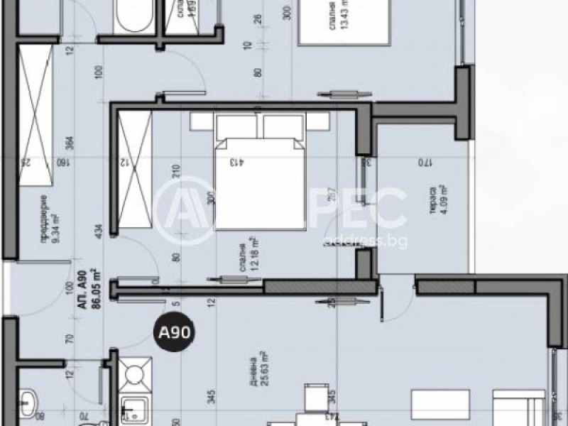 Na prodej  2 ložnice Sofia , Ljulin 5 , 101 m2 | 20041490